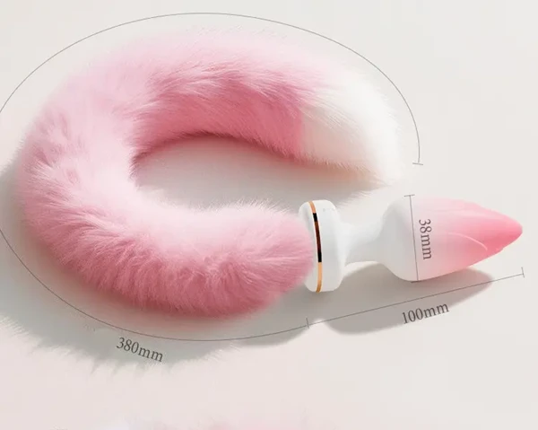 Fox Tail Pink Plug Anal 2