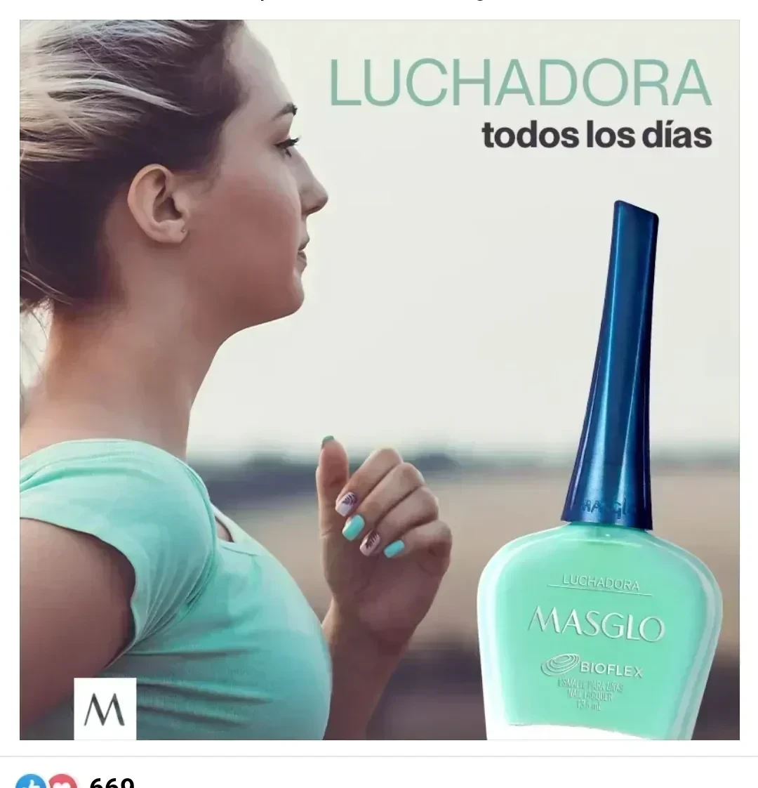 masglo luchadora esmalte