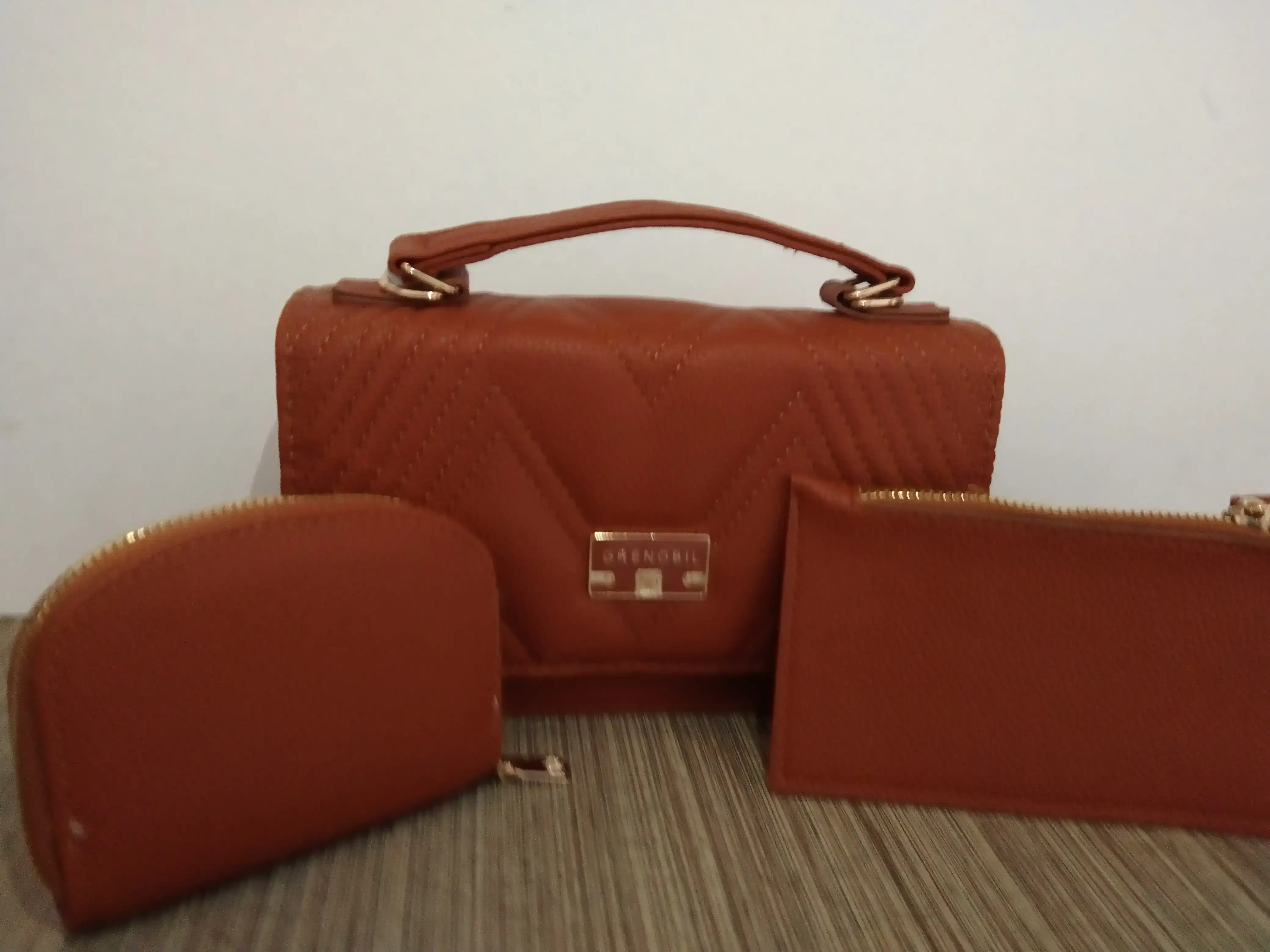 Bolso de hombro 3pz