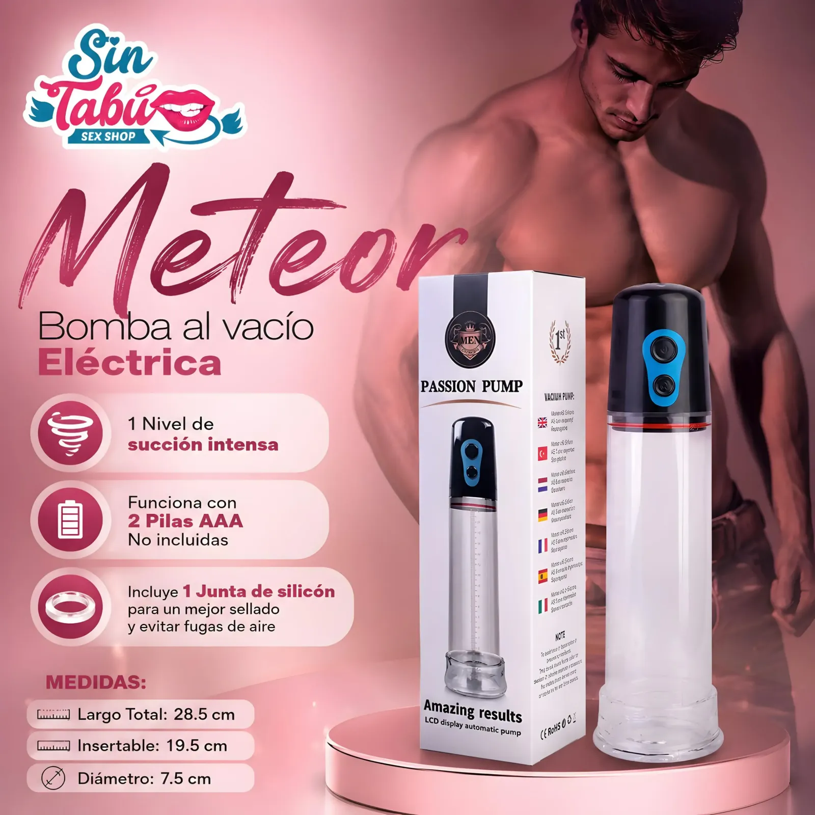 BOMBA AL VACÍO METEOR
