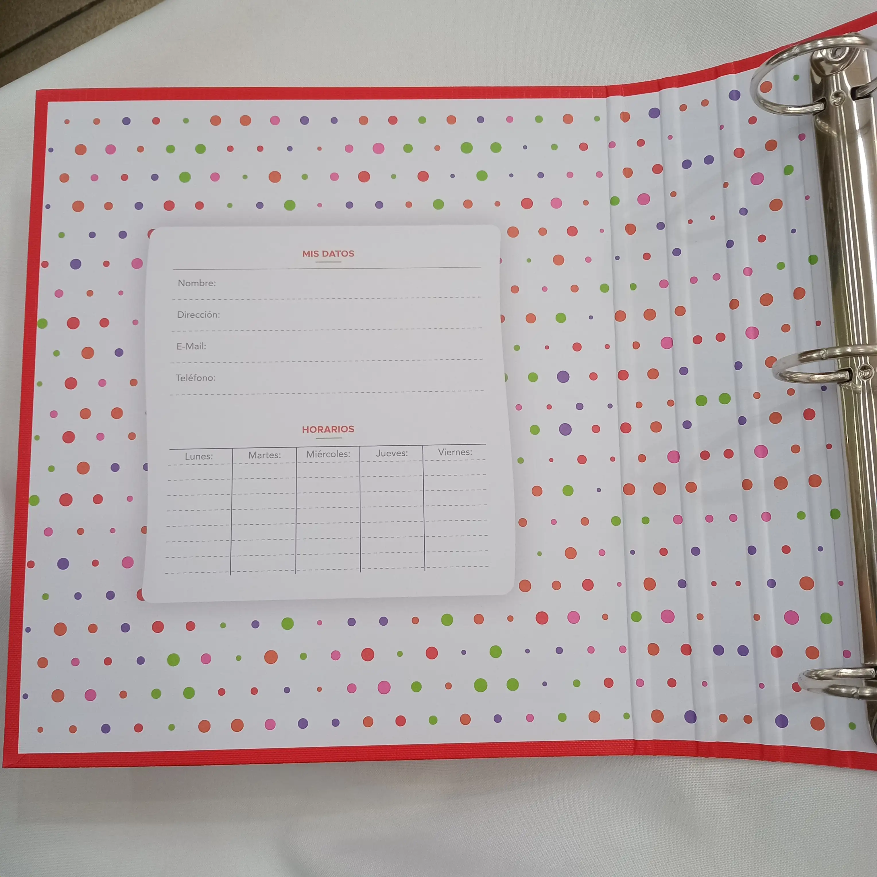 Carpeta rexon pvc 3x40 2