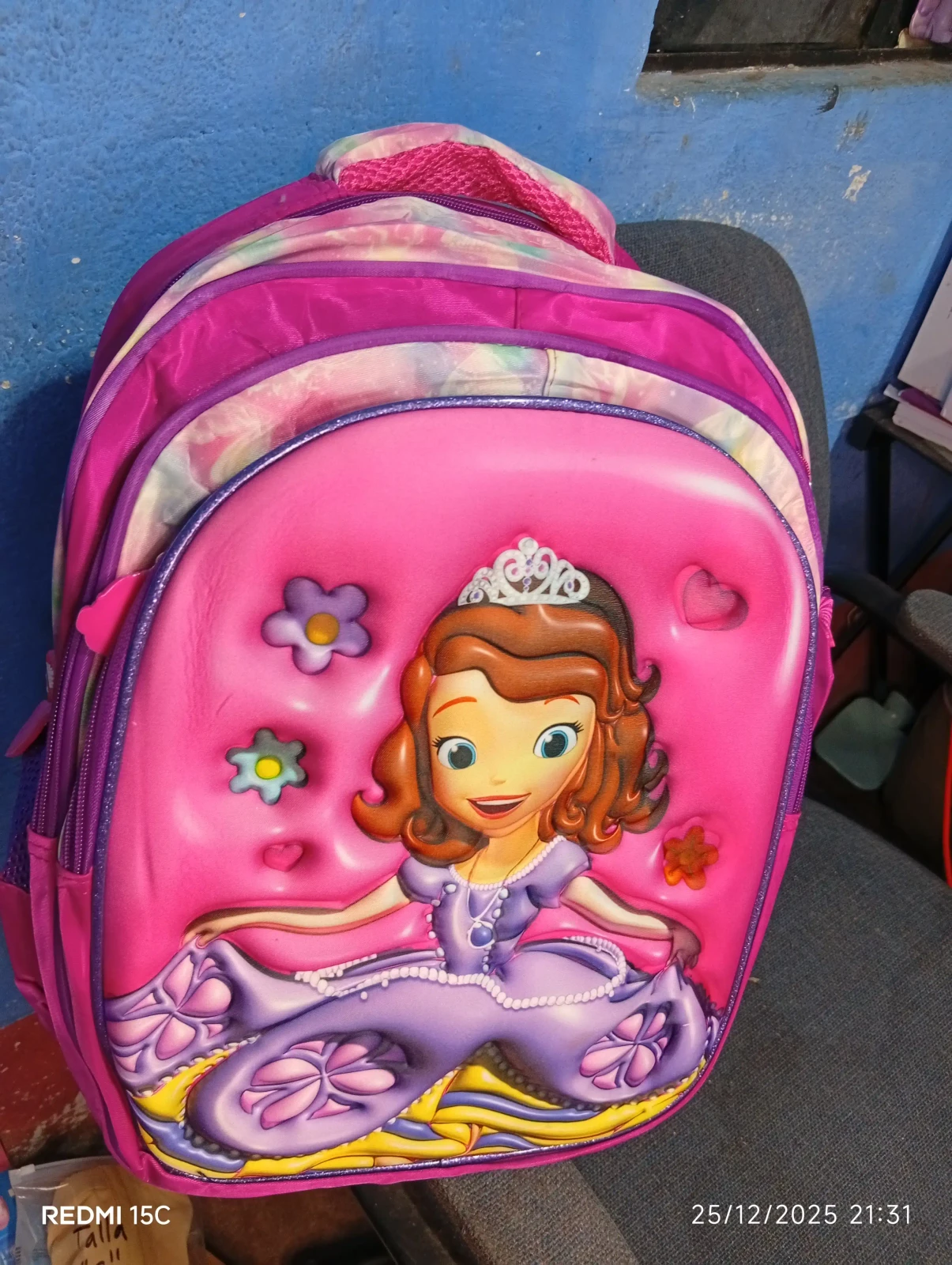 Mochila escolar 3D niño/niña