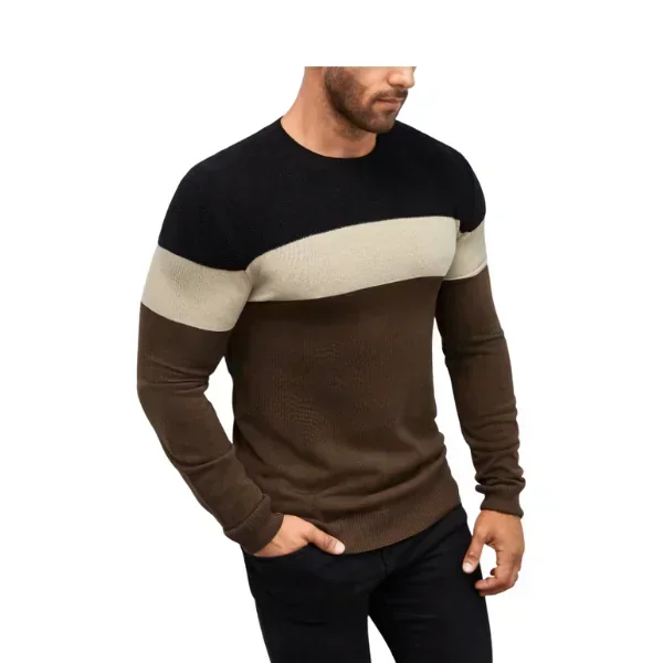 Homme Hombres Jersey de color combinado