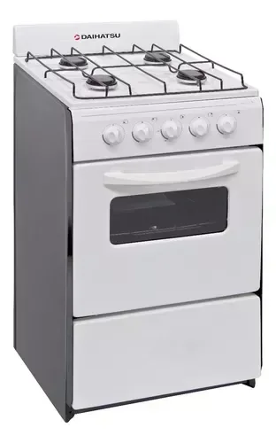 Cocina Daihatsu 4 Hornallas Blanca C/Visor