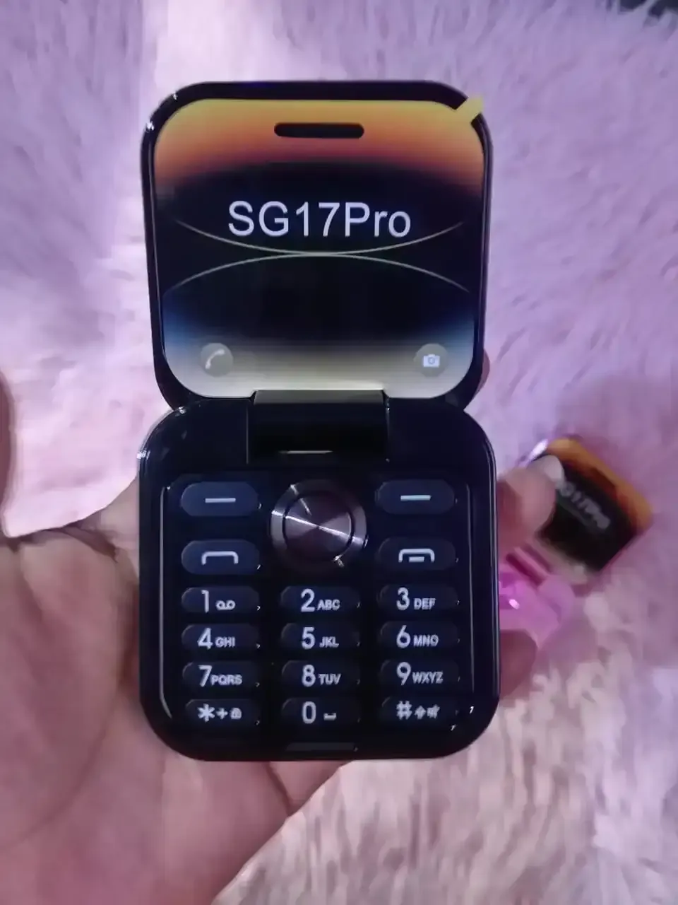 Mini teléfono Sg17 pro 3