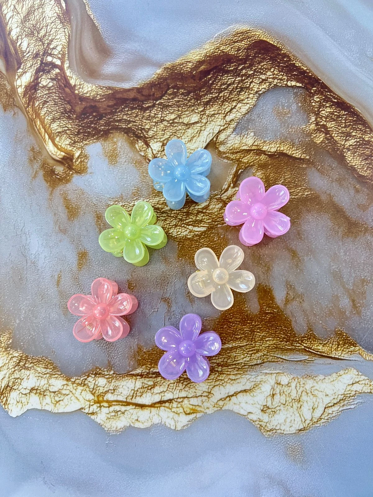 Gancho Flor Mini Pastel
