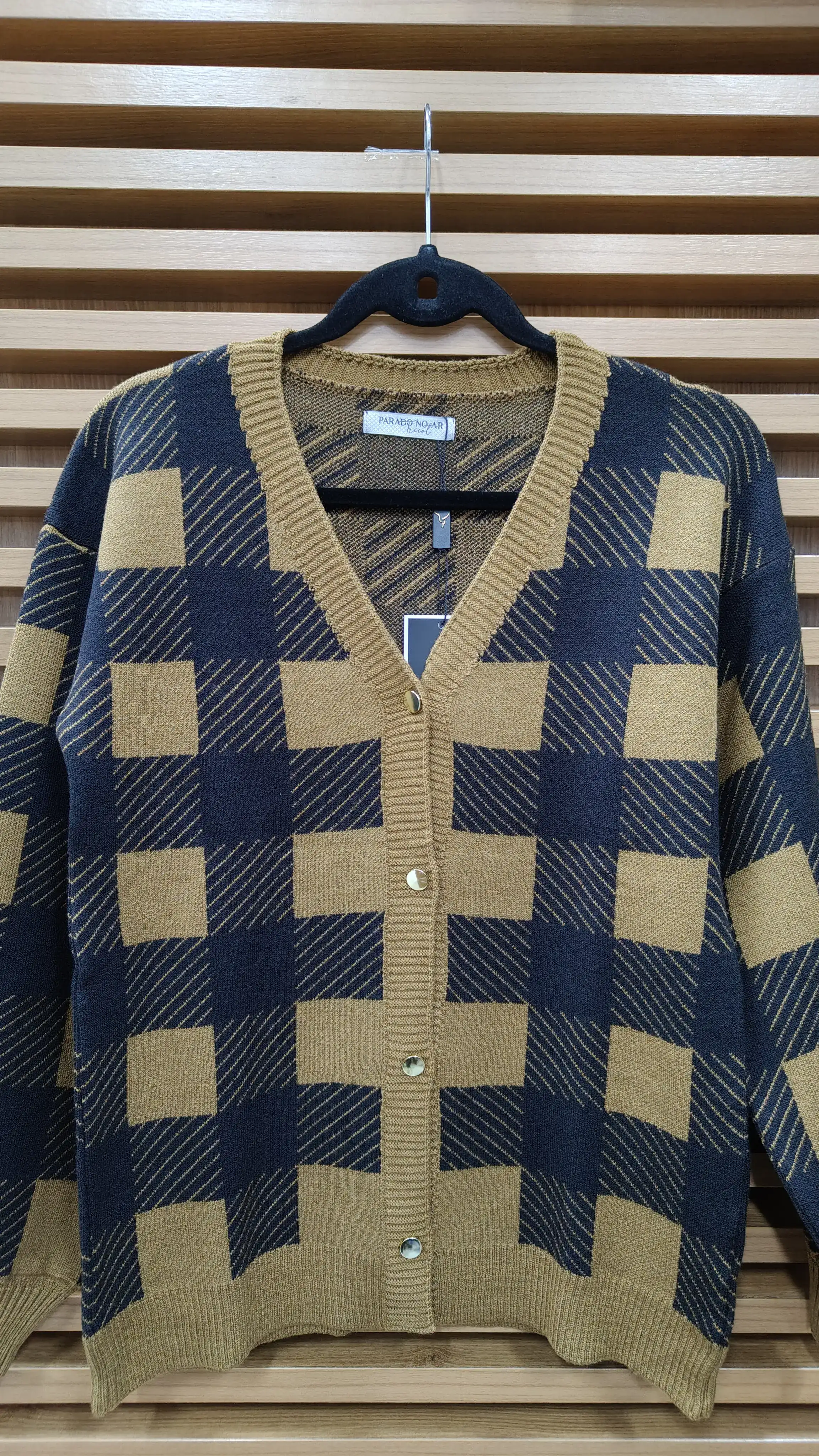 Casaco tricot 
