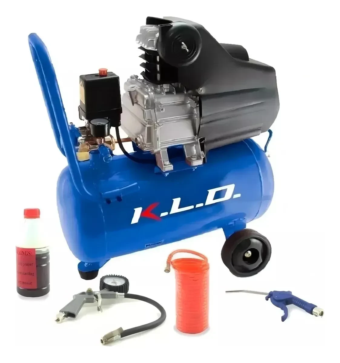 COMPRESOR DE AIRE ELECTRICO PORTATIL KLD KLDCO50 50LTS 2.5HP 2