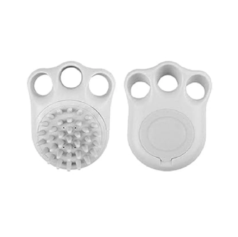 Dispensador de shampoo con masajeador