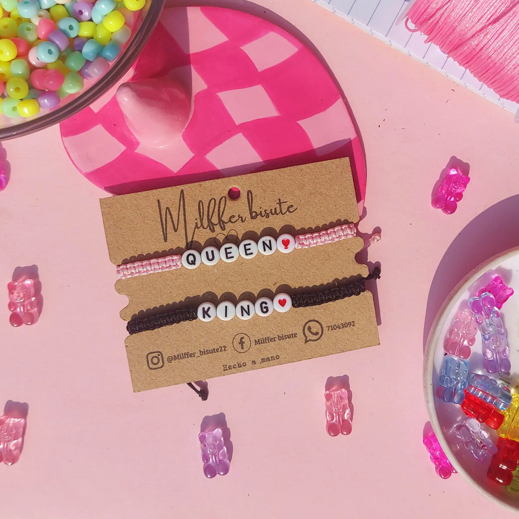 Pulsera Queen & King 2