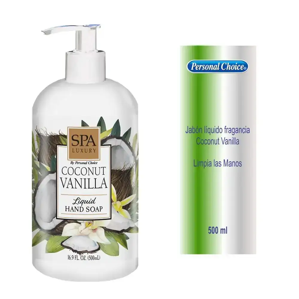 Jabón líquido manos Coconut Vainilla x 500ml