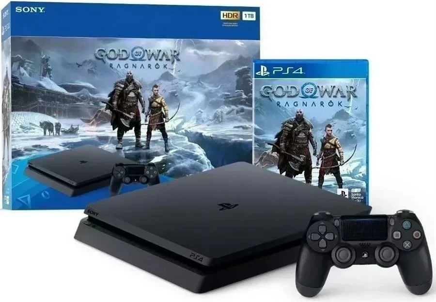 CONSOLA PS4 SLIM 1TB GOD OF WAR
