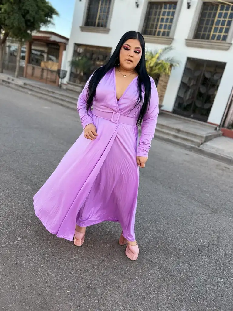 Maxi lila 