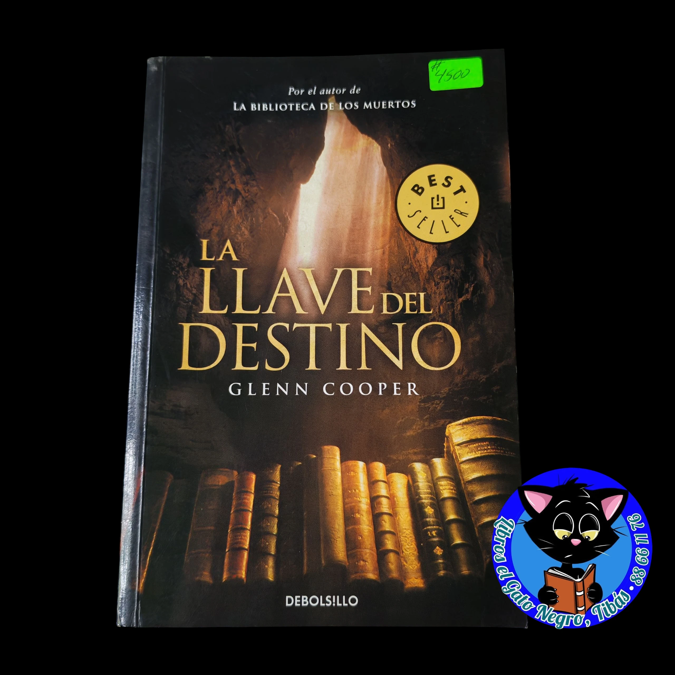 La llave del destino, Glenn Cooper, usado