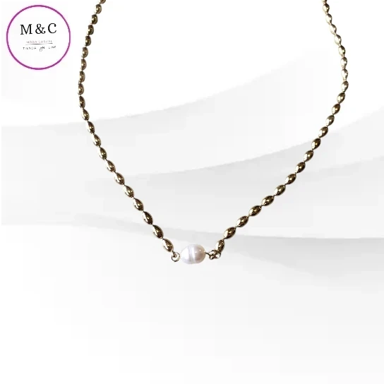 Collar de acero inoxidable