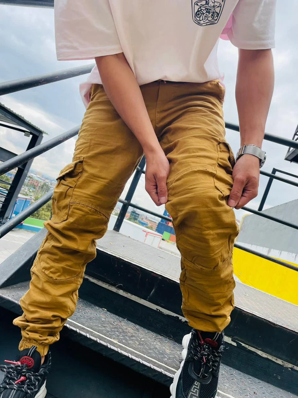Pantalones jogger para caballero  2