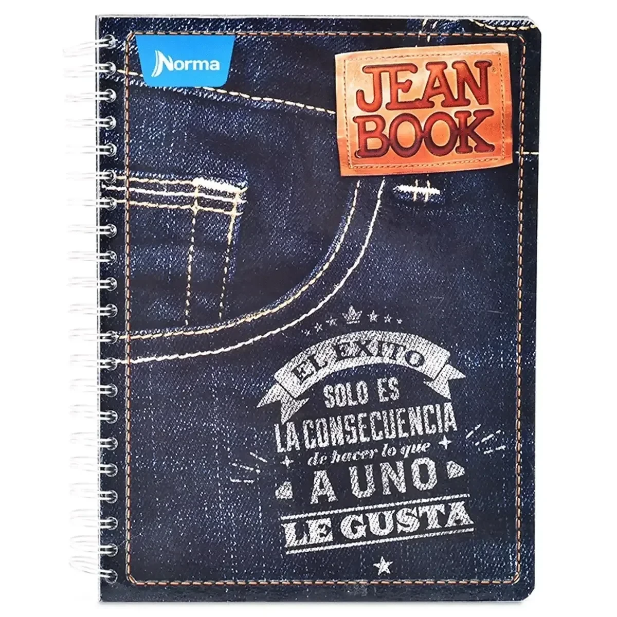 Cuaderno profesional c5 jean book 200 h espiral-doble