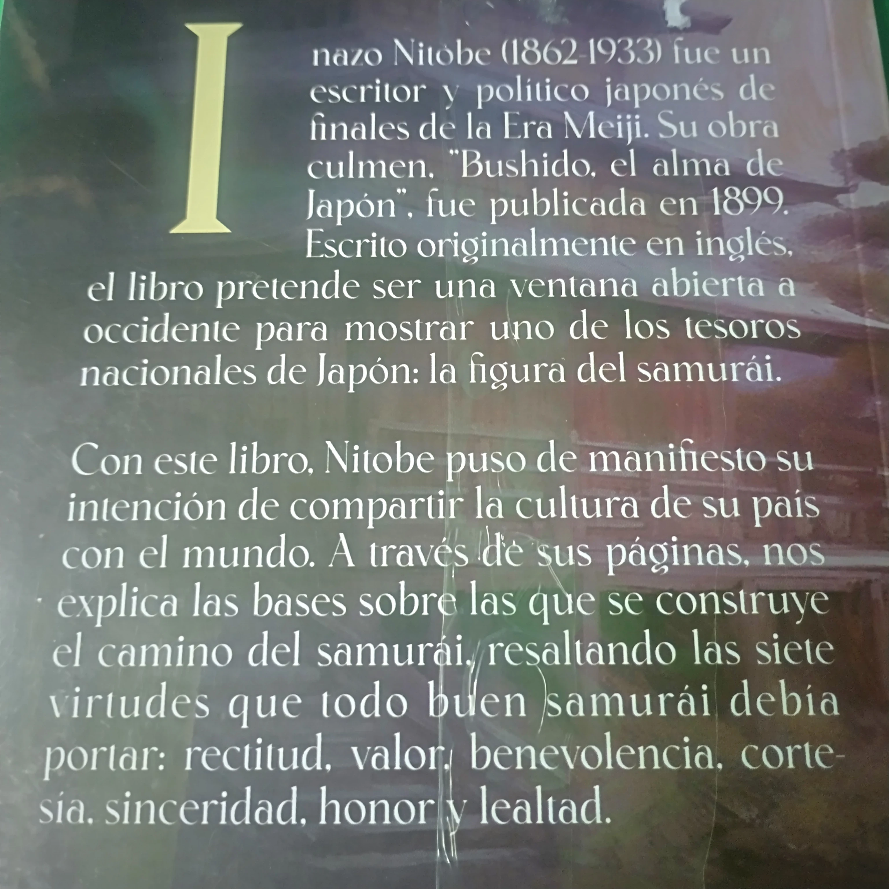 Bushido , Inazo Nitobe nuevo 2