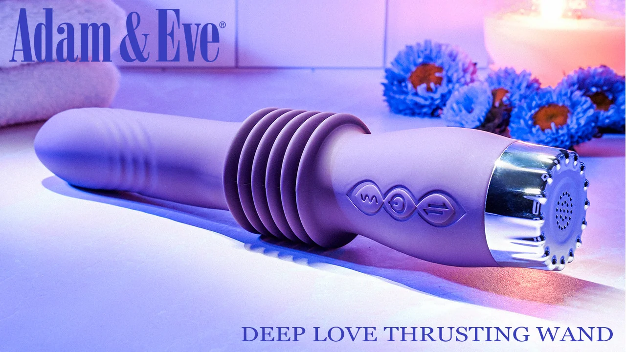 Deep Love Thrusting Wand Purple 3