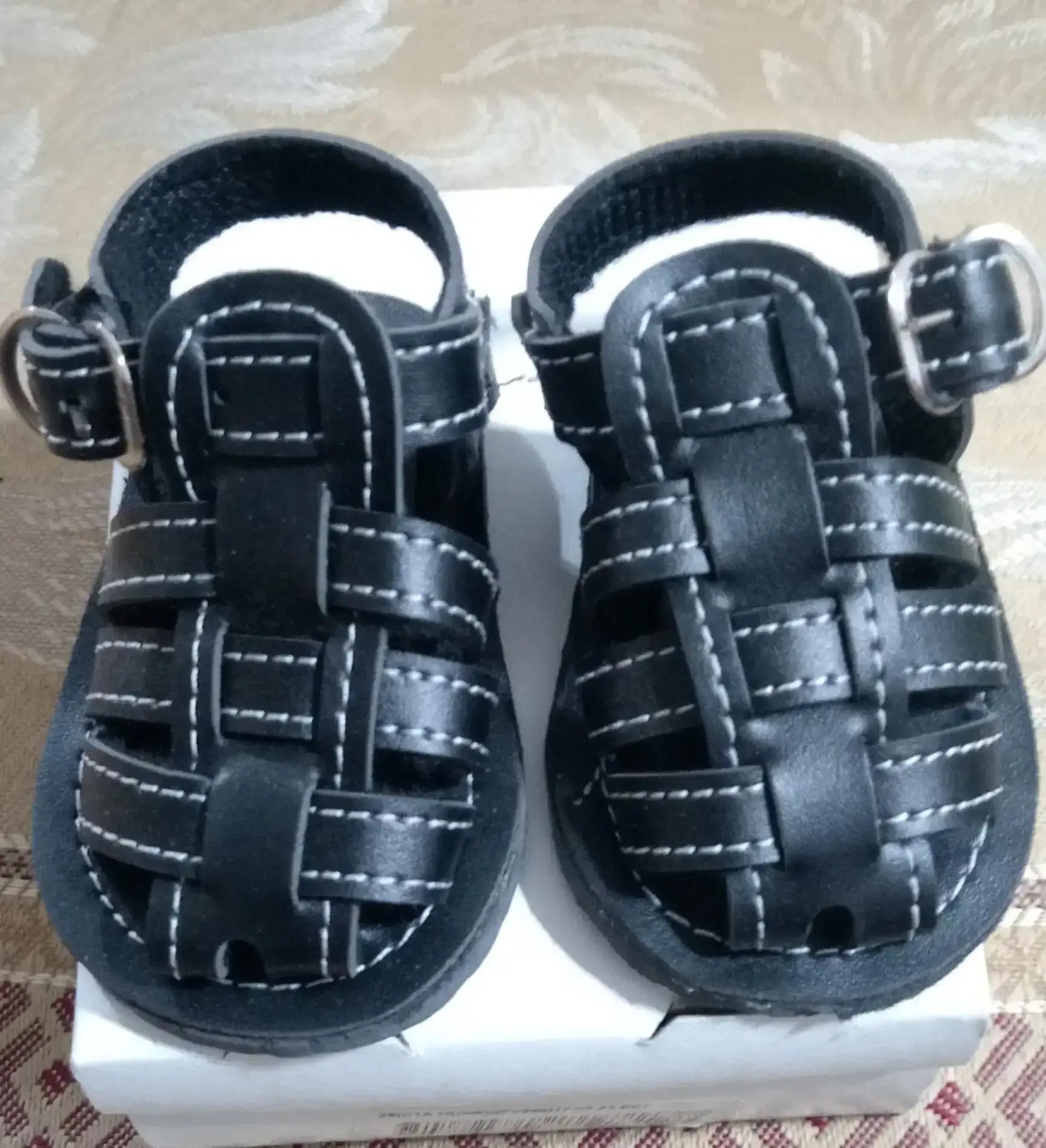 Huaraches Sandalias Sintético 157 negro