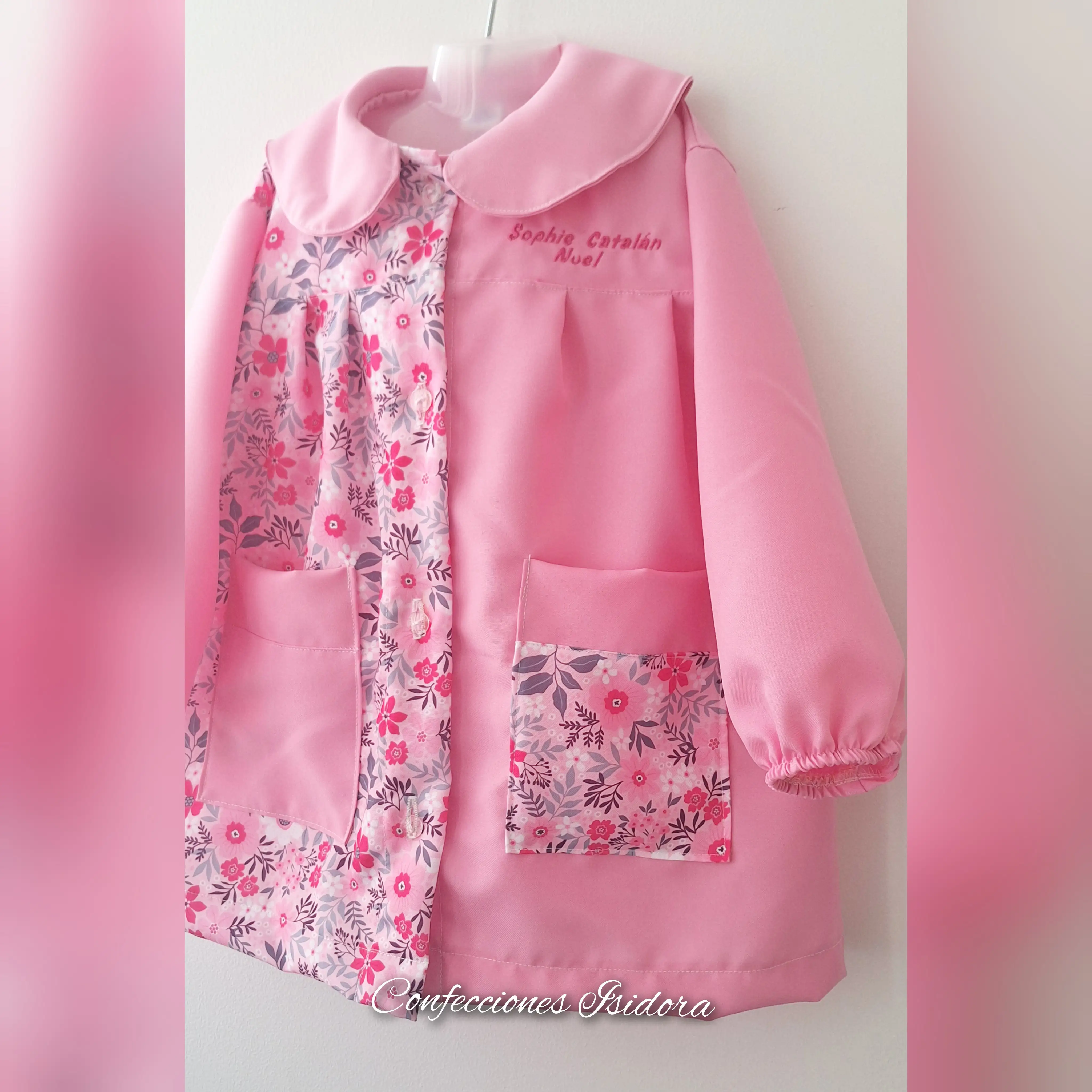 Delantal flores  3
