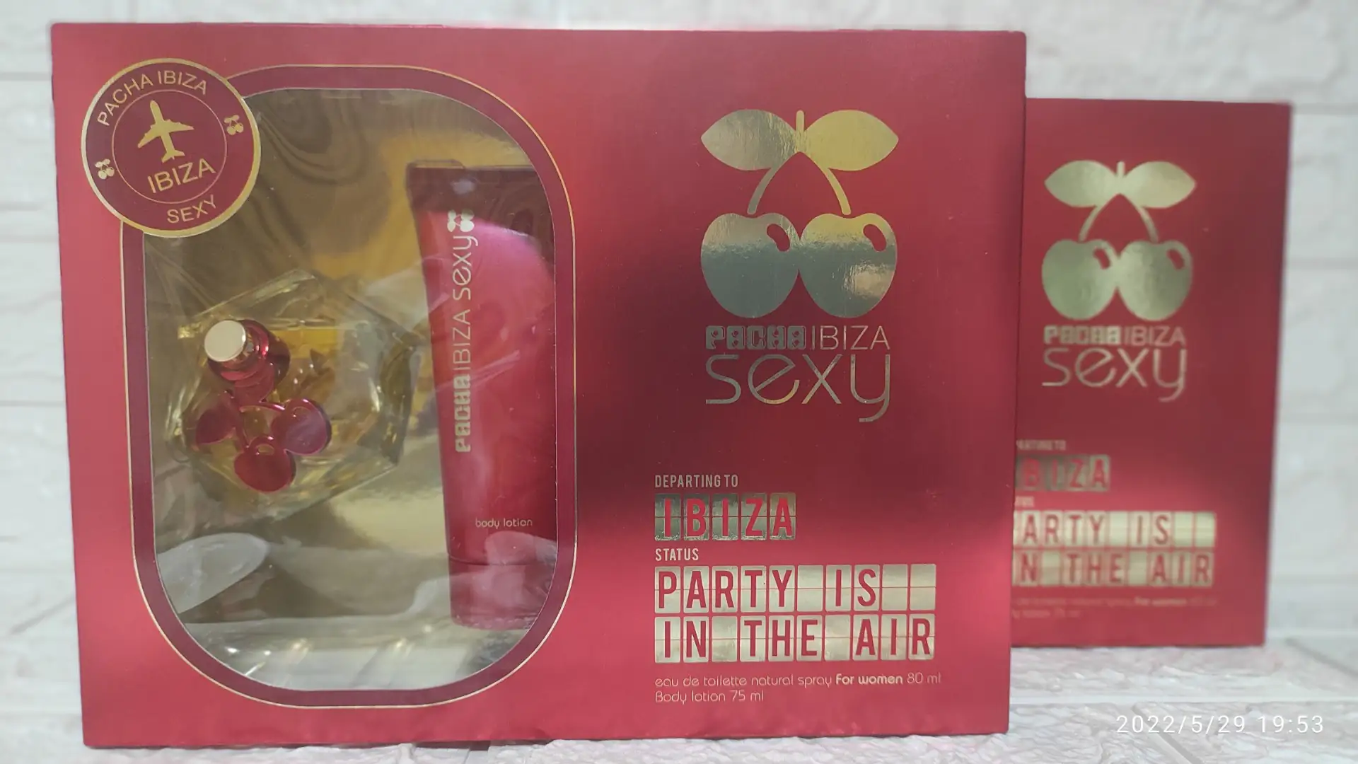 🌺Eau de Toilette natural Spray For Women 80 ml + Body Lation 75 ml  3
