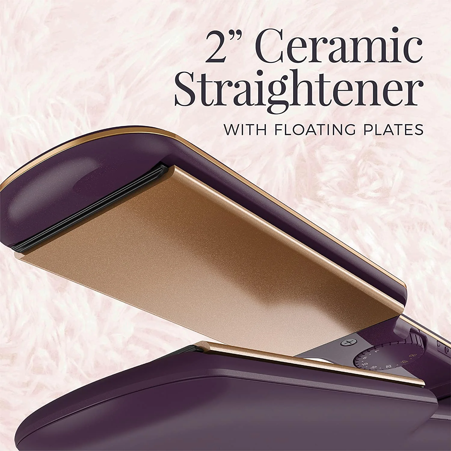 Plancha plana de 2 pulgadas REMINGTON con tecnología térmica avanzada Thermaluxe color morado 3