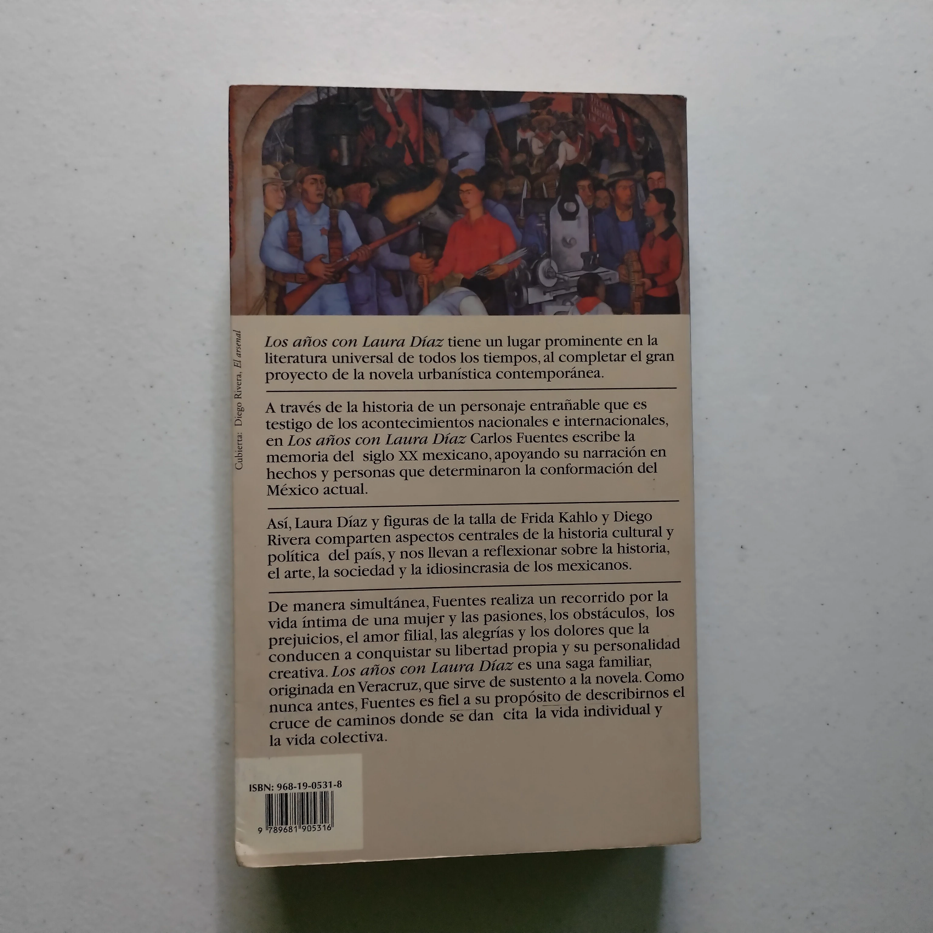 Los años con Laura Díaz, Carlos Fuentes, usado  2
