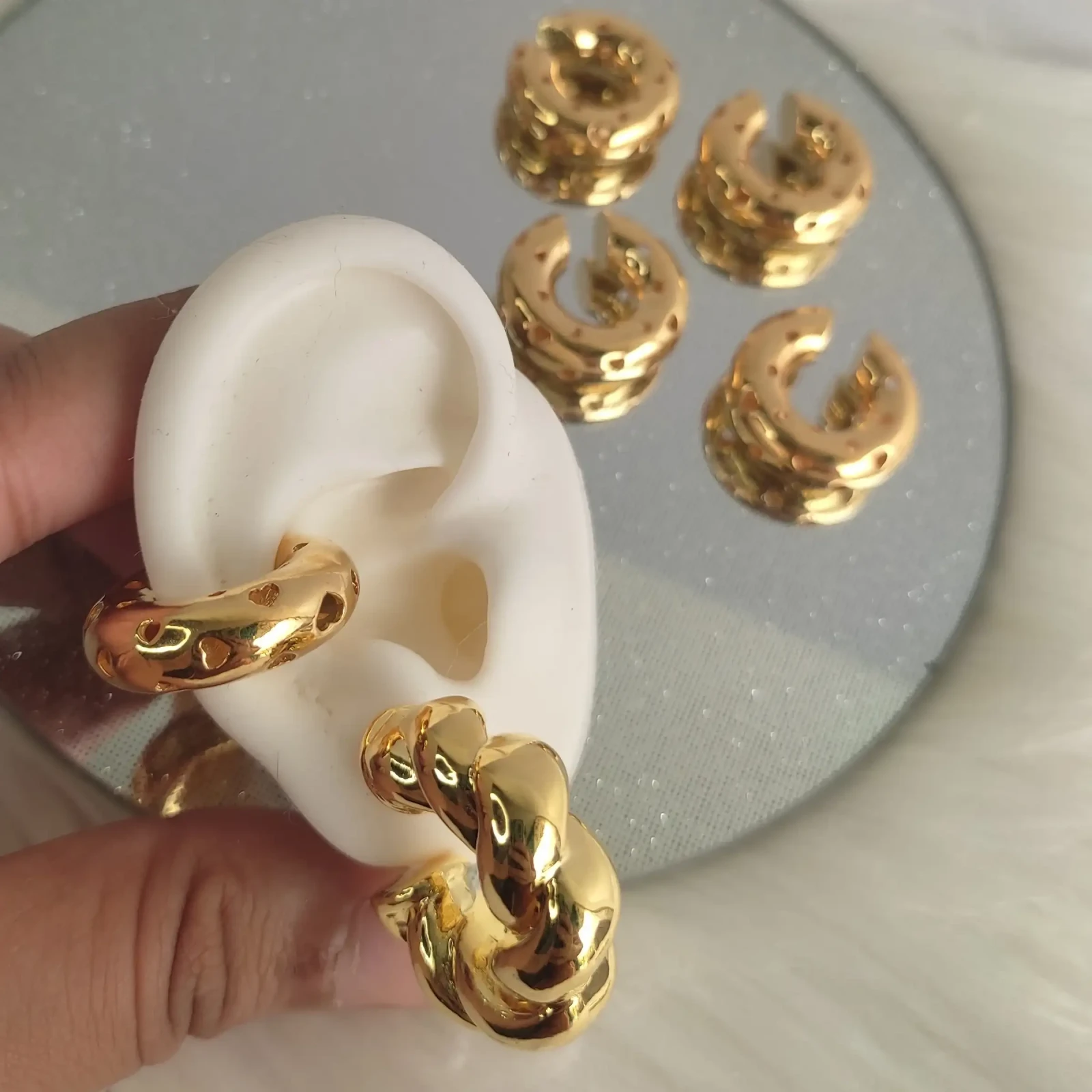 EARCUFF CHUNKY-SITO LOVE