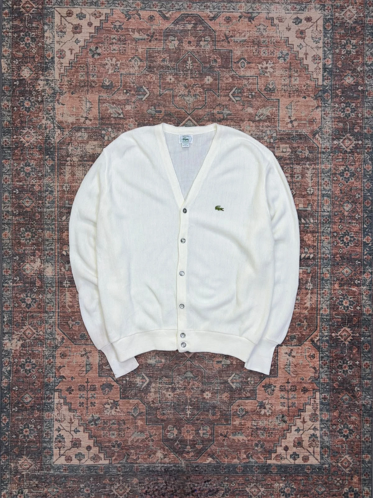 VINTAGE IZOD LACOSTE CARDIGAN 2