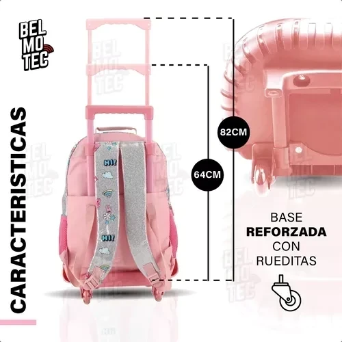 MOCHILA CON CARRO ESCOLAR TRENDY 5