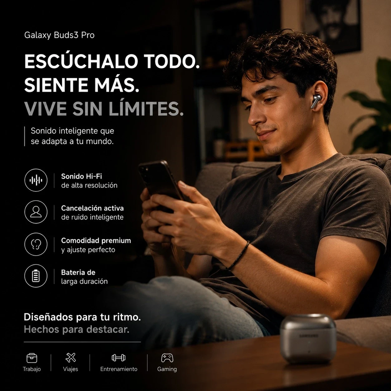 Audífonos Galaxy Buds 3 Pro 3