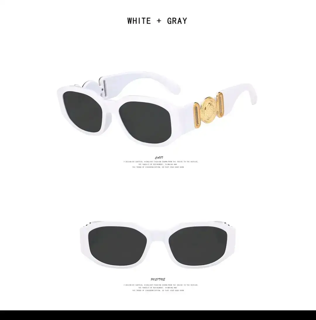 Lentes de sol Cuadrados - White + Gray