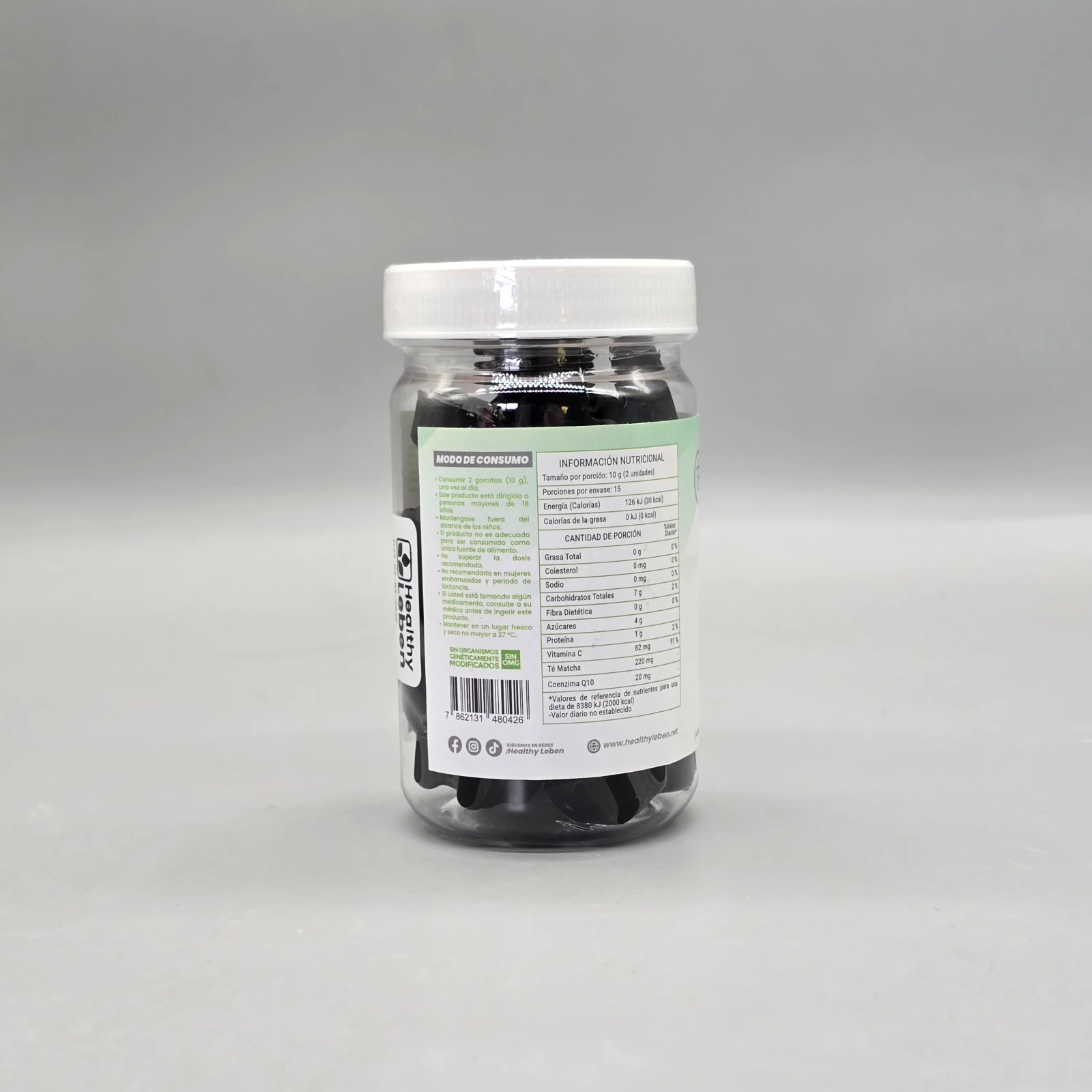 MATCHA GUMMIES HEALTHY LEBEN 150g 2