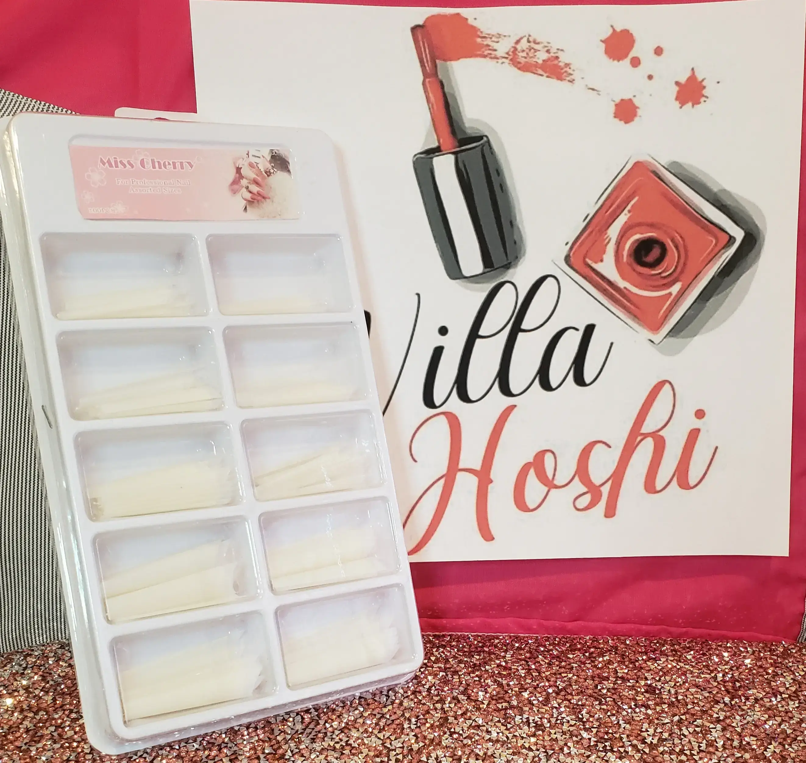 Tip para uñas Miss Cherry Natural