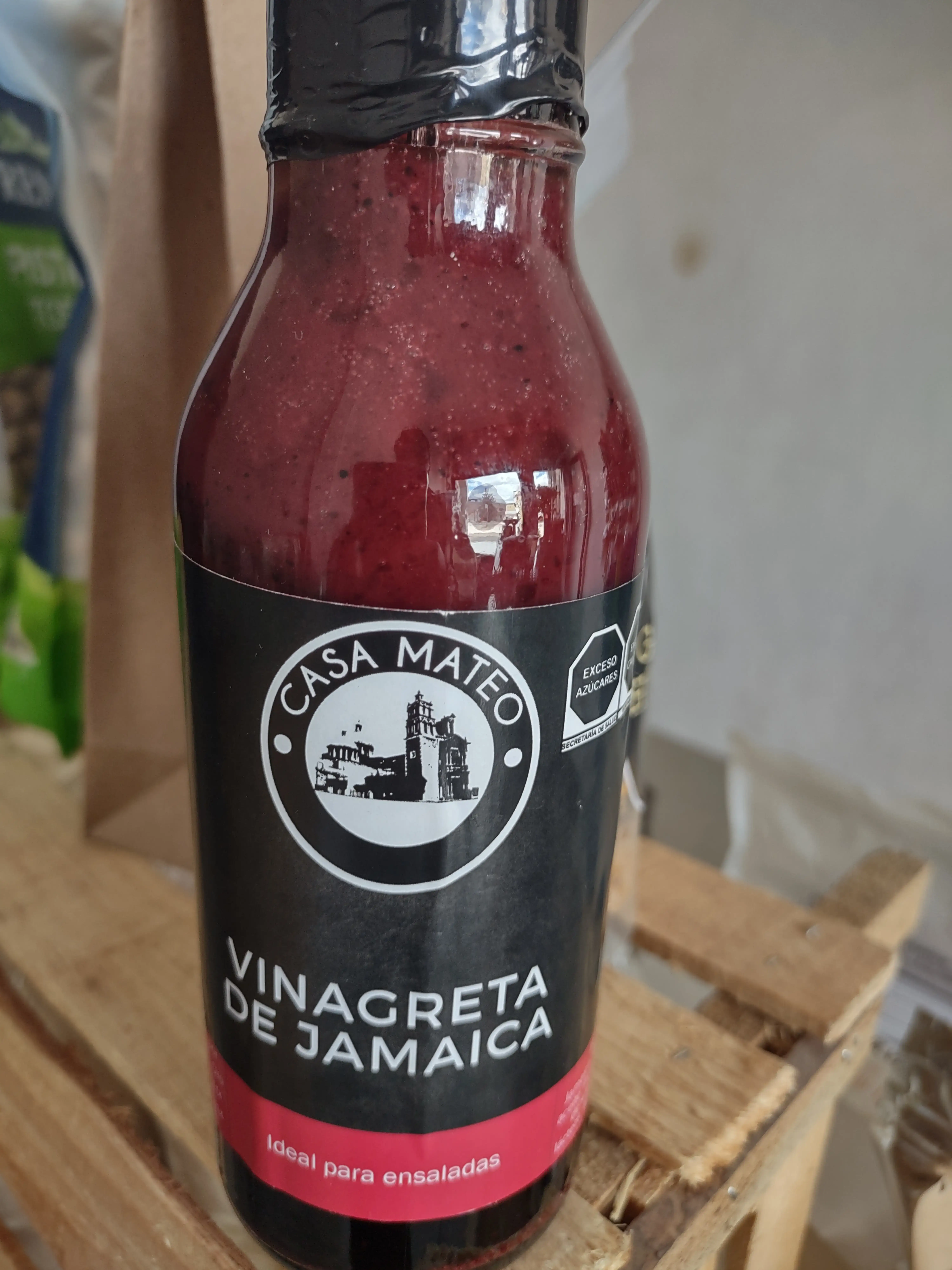 Vinagreta de Jamaica, Casa Mateo 350 ml