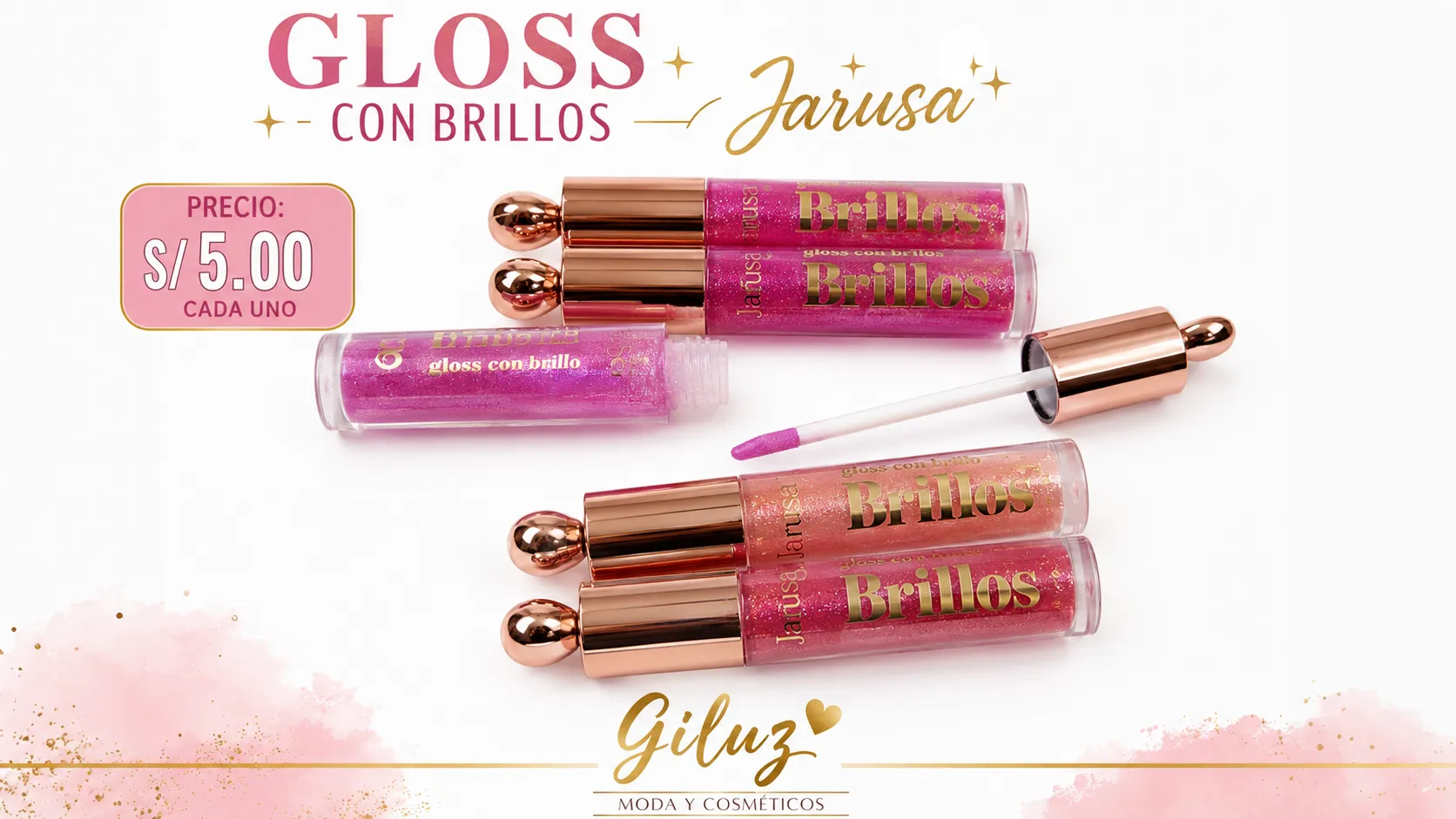 Gloss con brillos