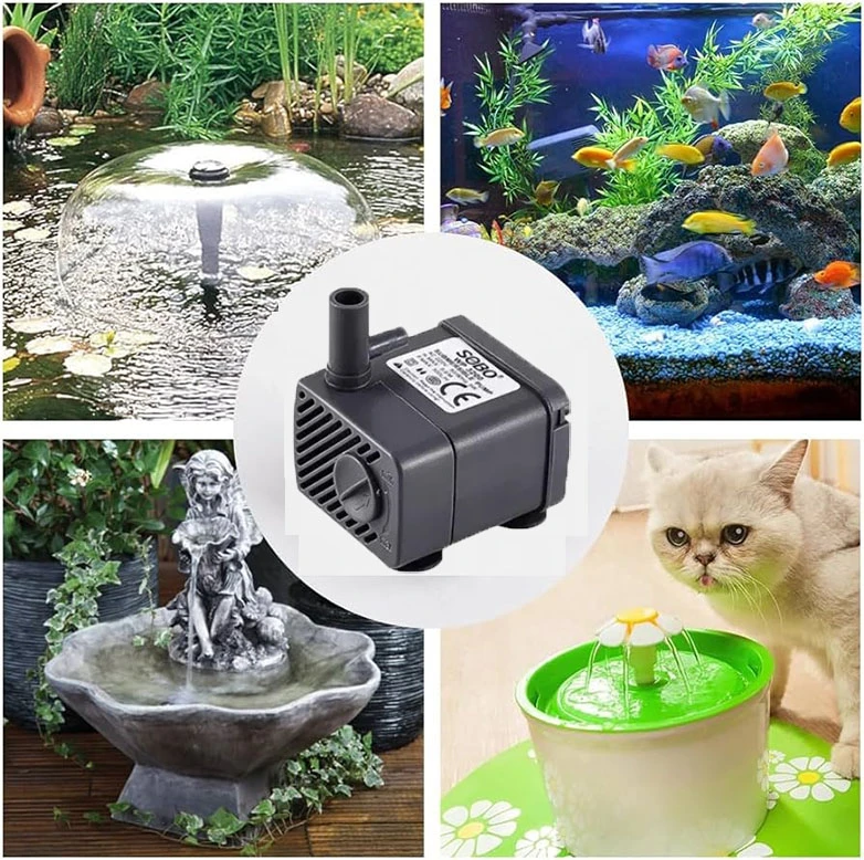 Bomba de Agua 0.6mt Sobo Wp-3200 5w 300l/h 2