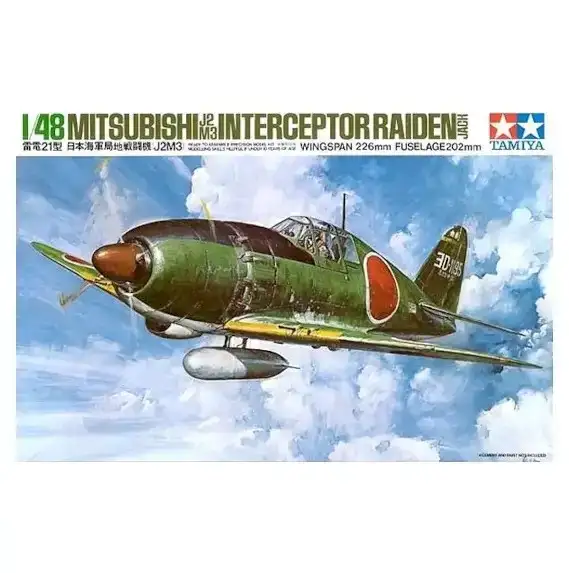 1/48 TAMIYA Mitsubishi J2M Raiden (Jack)