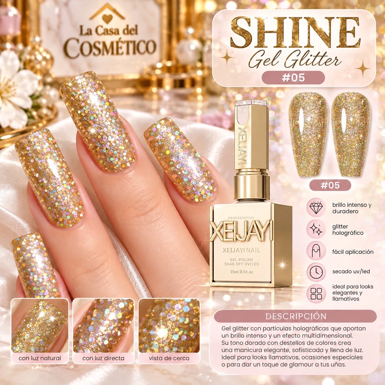 xeljayi esmalte destello imperial #05 ✨
