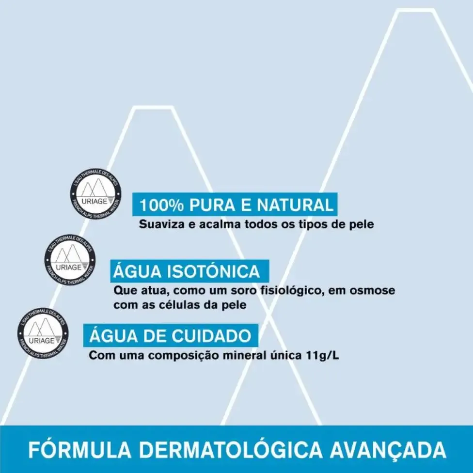 Agua termal de Uriage 300ml 4