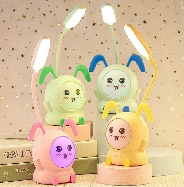 Lampara velador cute con orejitas