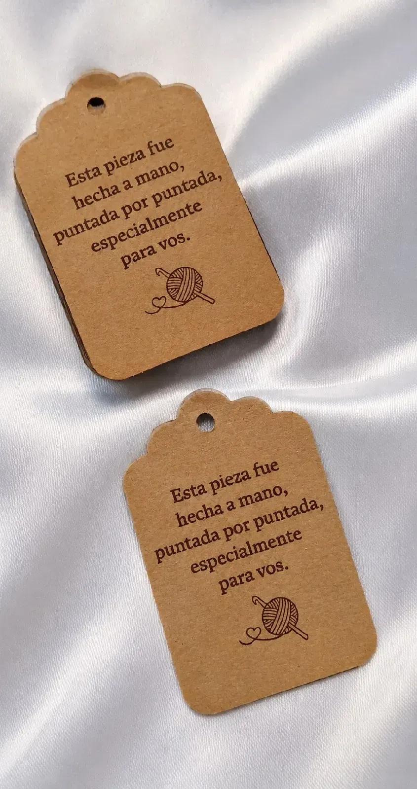 Etiquetas tags pack por 50 unidades 