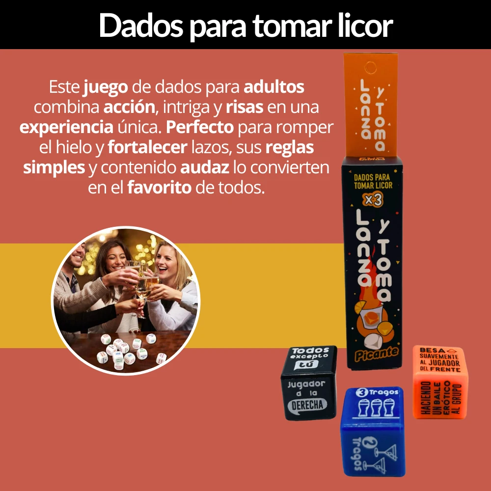 Dados eróticos lanza y toma 