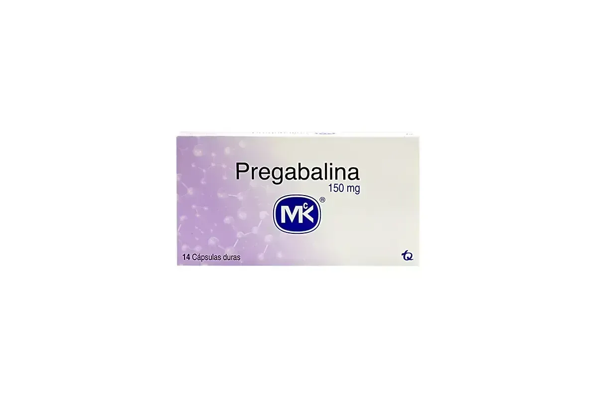 PREGABALINA 150 MG X 14 CAPS MK