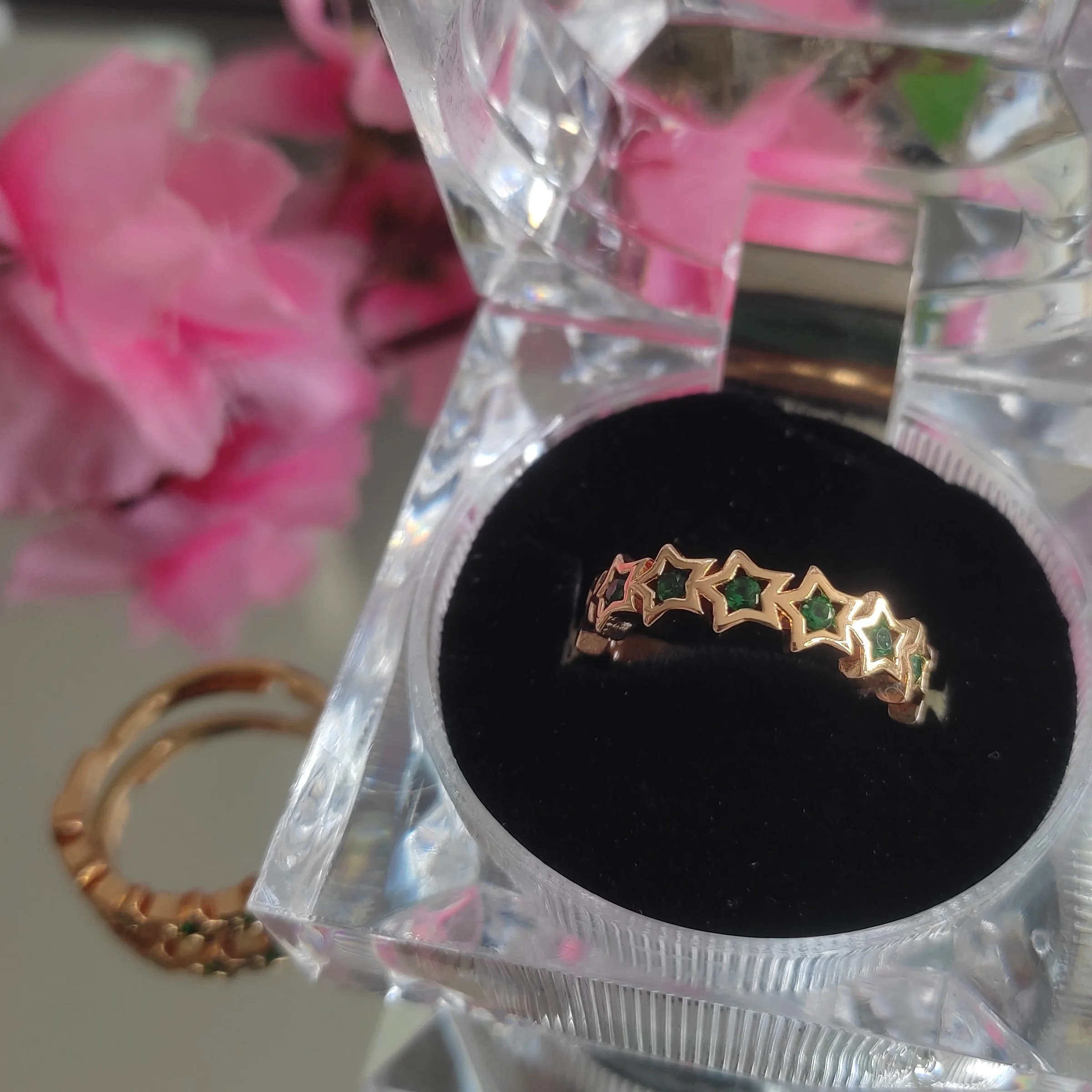 ANILLO AJUSTABLE LLUVIA DE ESTRELLAS  2