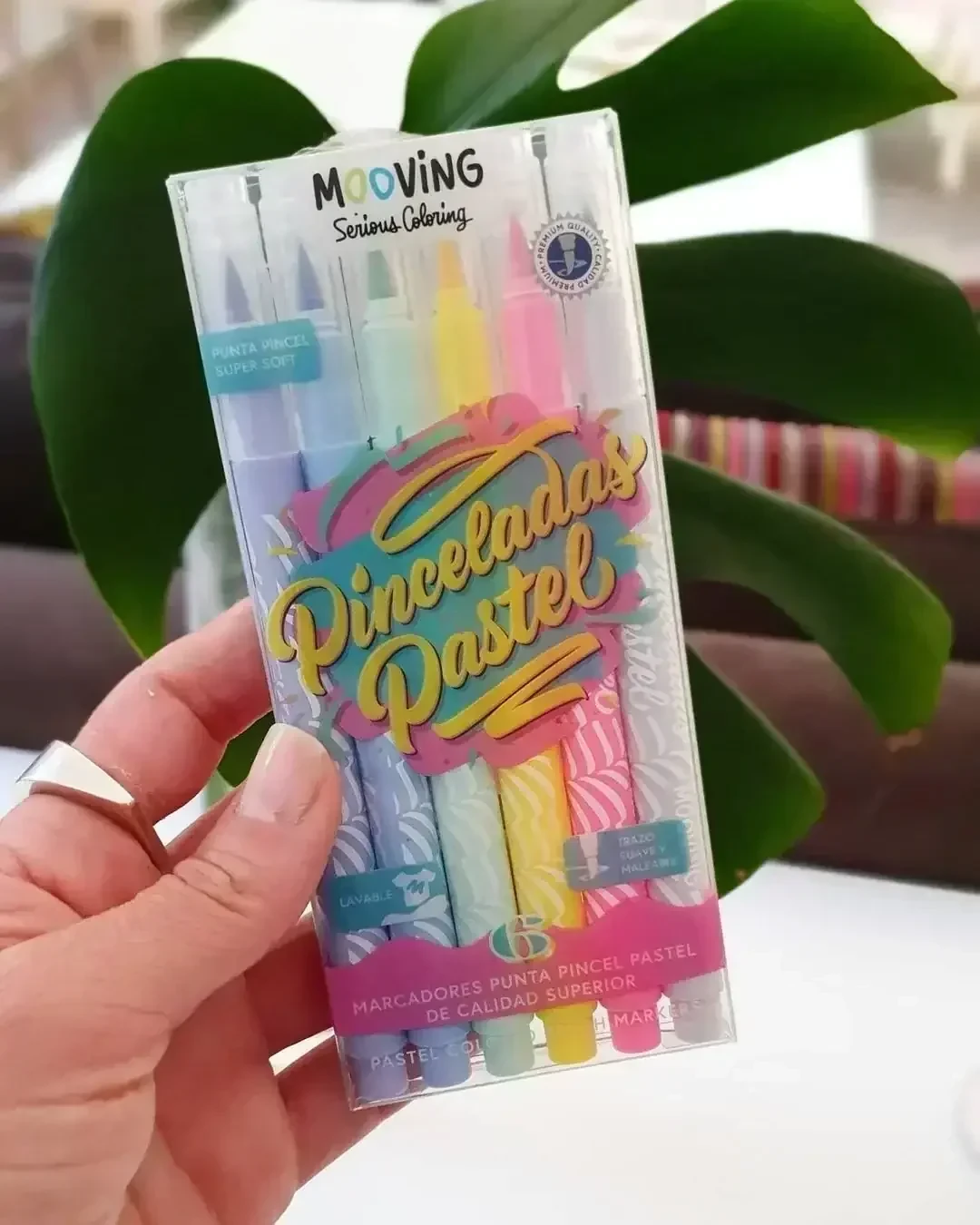 Marcadores Mooving Pinceladas pastel 2
