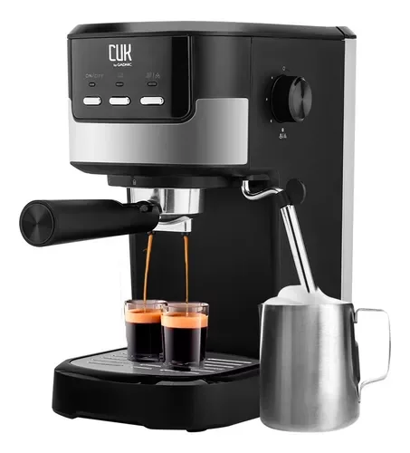 Cafetera GADNIC Espresso Espumador Acero Inox.