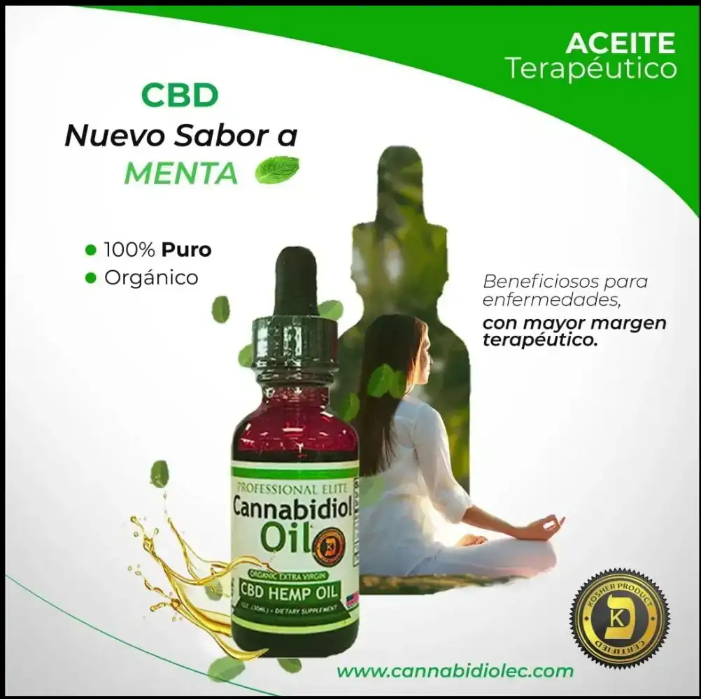 CBD cannabidiol 500 mg Menta