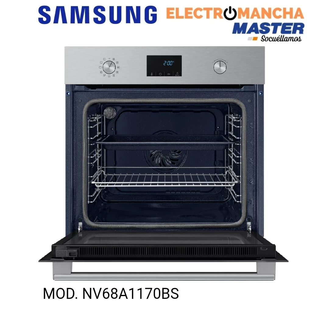 HORNO SAMSUNG NV68A1170BS PIROLITICO MULTIF. A INOX 6